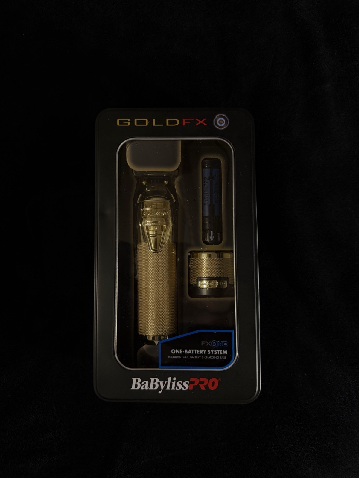 Babyliss Pro Barberology MetalFX Outlining Trimmer – Gold (FX787GDB)