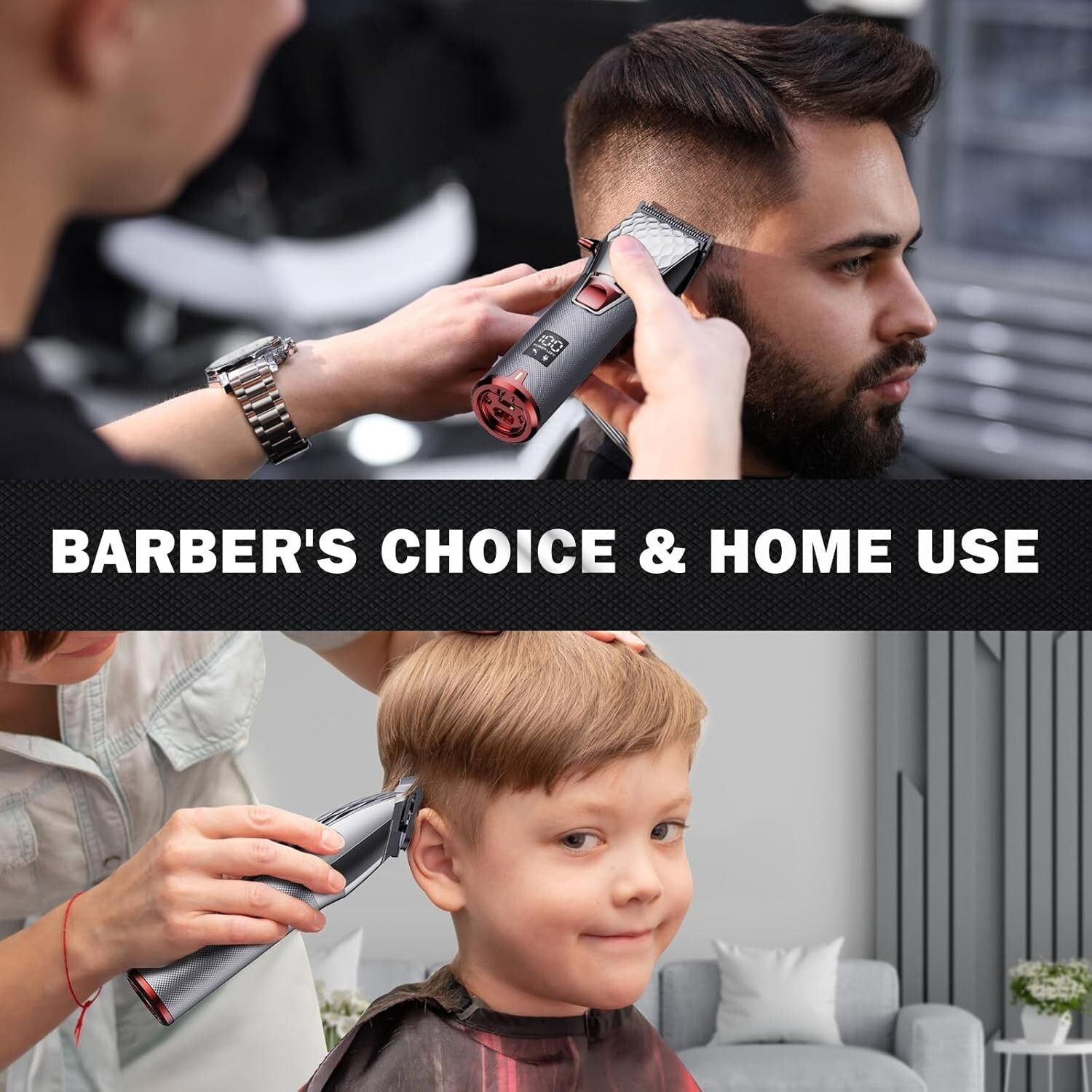 “PROFESIONAL Maquina De Cortar Cabello Electrica Tambien para Afeitar Barbero NE