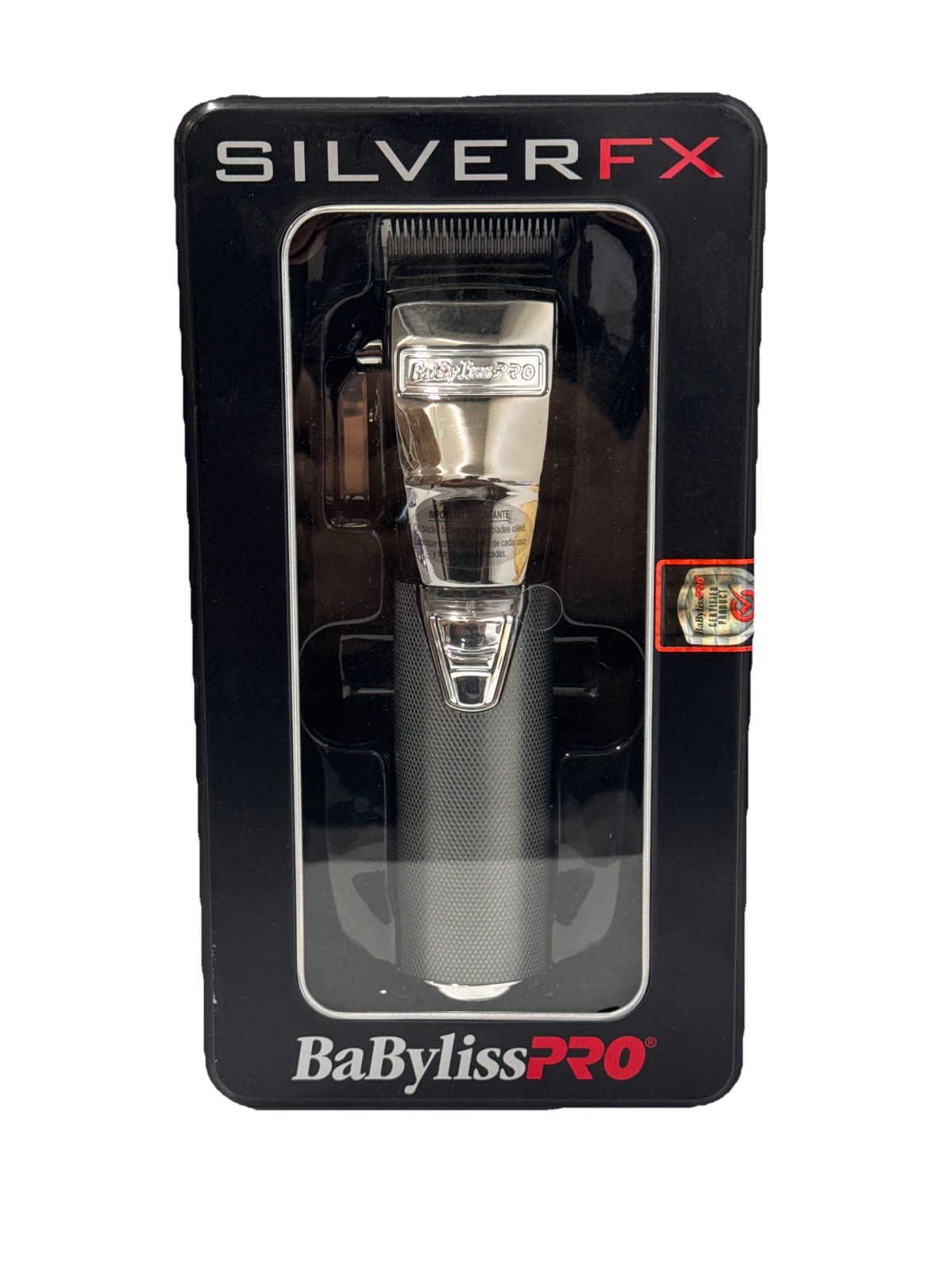 BaBylissPRO SilverFX Metal Lithium Clipper (BRAND NEW)