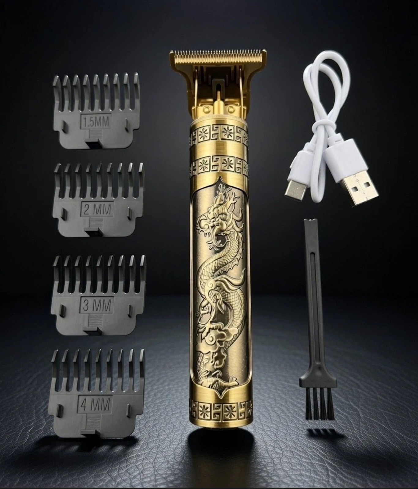 New Vintage T9 Barbeador Dragon Beard Hair Trimmer Cutter Machine for Men