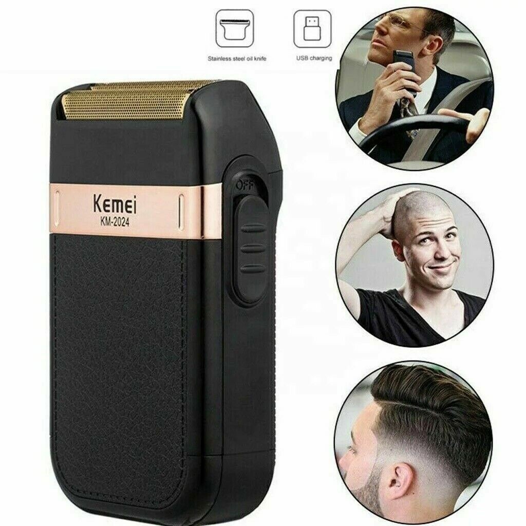 US Men’s Electric Shaver Trimmer Razor Rechargeable Hair Beard Shaving Machine