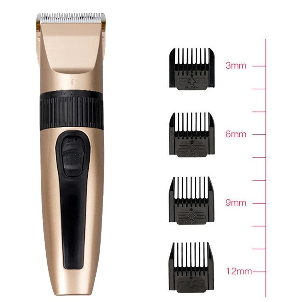Professional Cordless Hair Clippers Trimmer Men’s Barber Cutting Kit Machine
