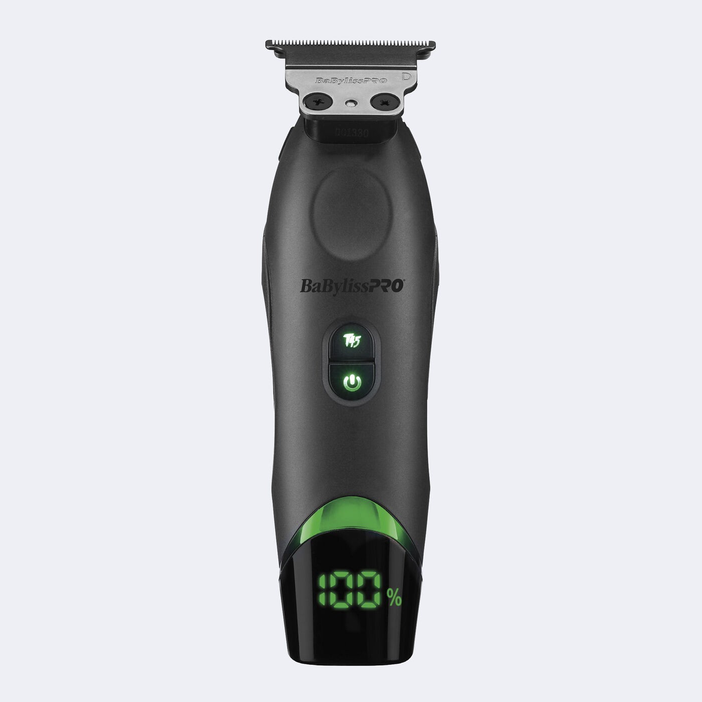 Babyliss Pro X Tomb45 Black Green Wireless Charging Clipper Trimmer +2 Pads