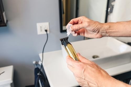 Andis Cordless Rotary Hair Trimmer Kit 9-Piece Gold