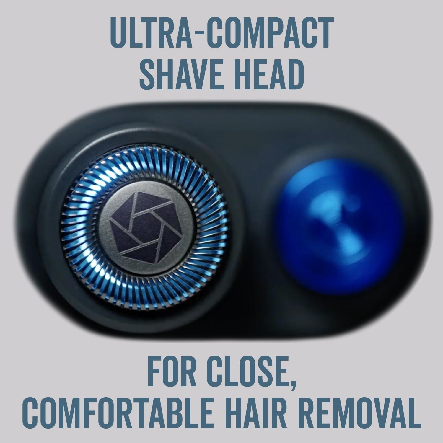Microtouch Titanium Edge Ear & Nose Trimmer – Dual Rotary Blade Heads with Light