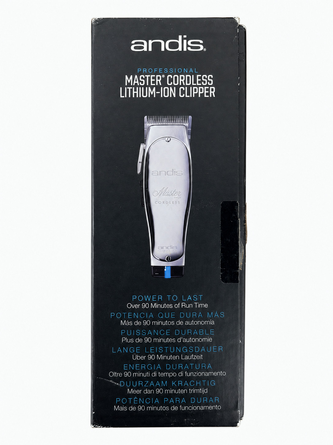 Andis Master Cordless Lithium-Ion Clipper w/ Charging Stand 12480 Open Box (New)
