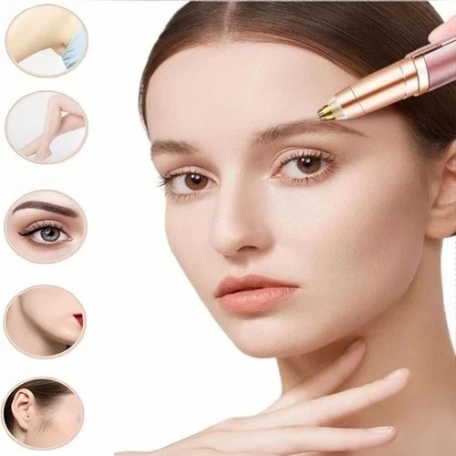 New Women’s Flawless Brows Facial Hair Remover Electric Eyebrow Trimmer Epilator