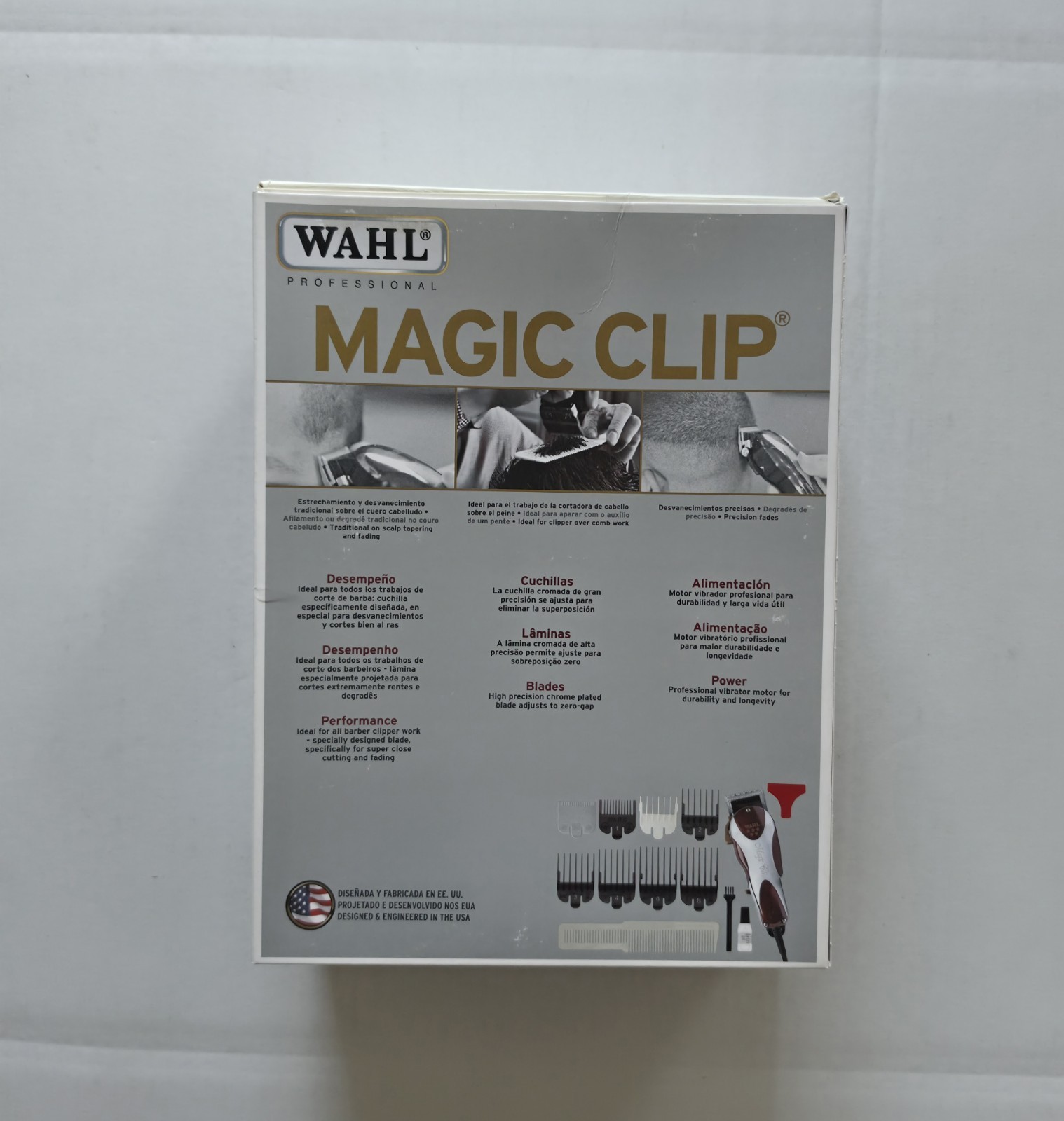 Wahl – Magic Clip 5-Star – Professional Clipper – 220V – Hair Trimmer – Corded