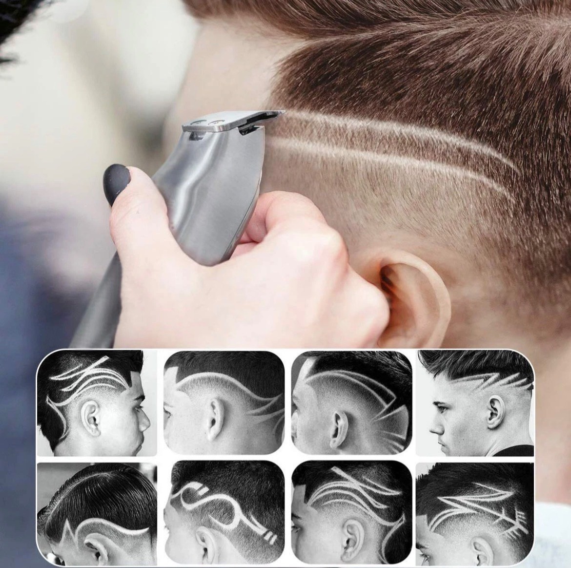 VGR V-071 Hair Cutting Machine Electric Hair Clipper Professional Haircut Machin