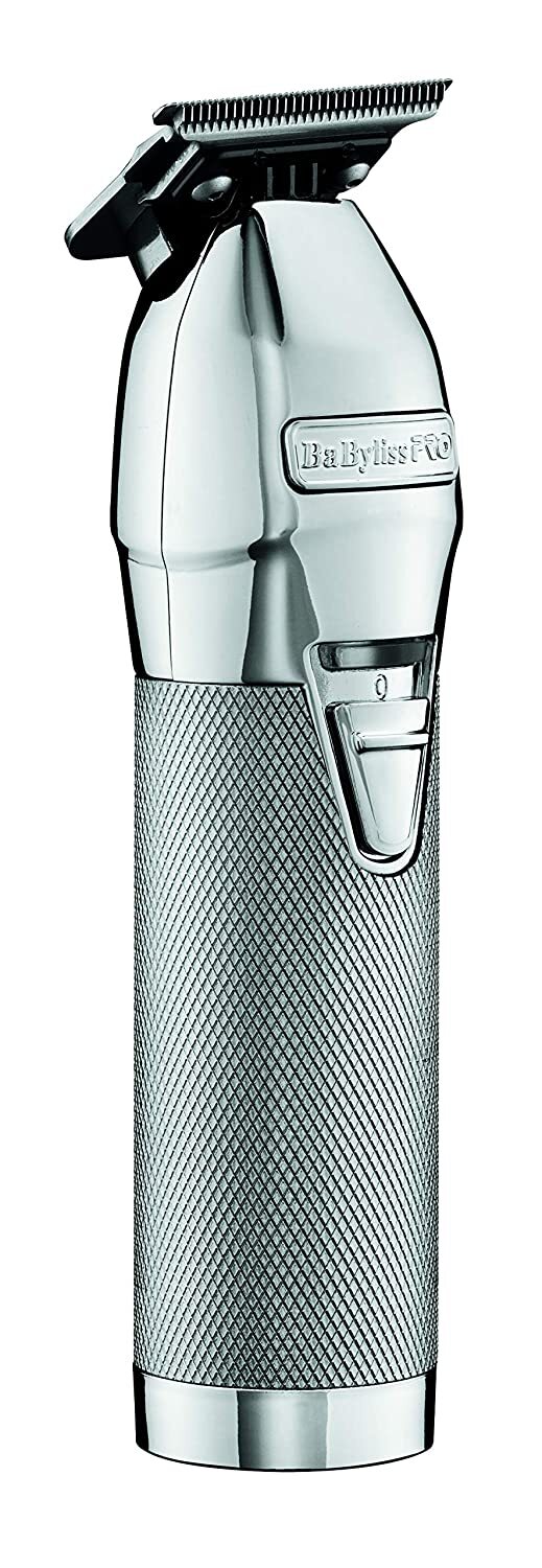 BabylissPRO SILVERFX Outlining Trimmer FX787S + Trimmer Charging Base