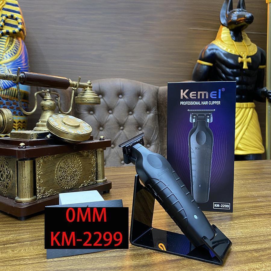 Kemei Electric Hair Clipper Barber Cordless Hair Trimmer 0mm Zero Gapped Carving