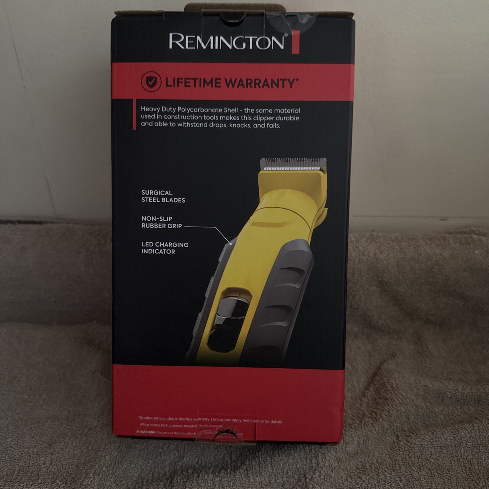 Remington Virtually Indestructible Personal Groomer Trimmer Hair Nose Ear