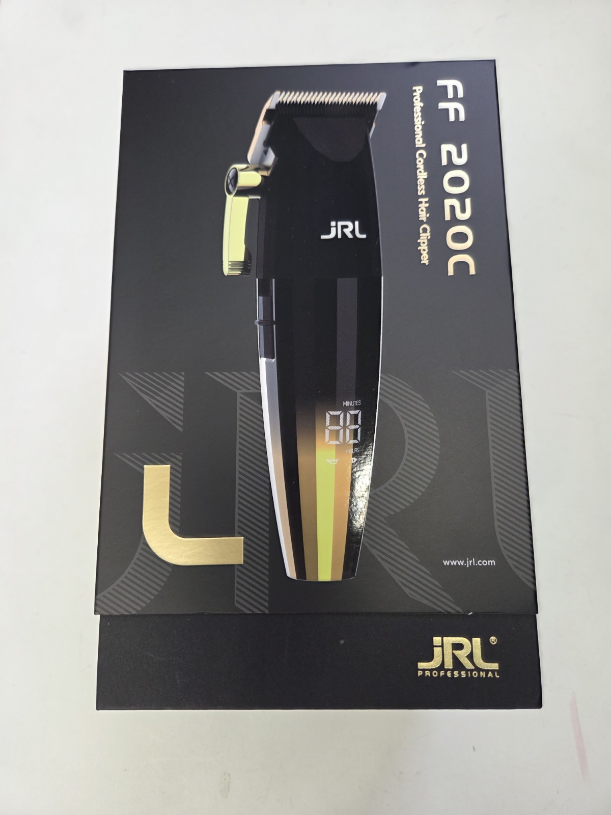 JRL Professional Gold Cordless Hair Clipper Fresh Fade FF2020C – NEW