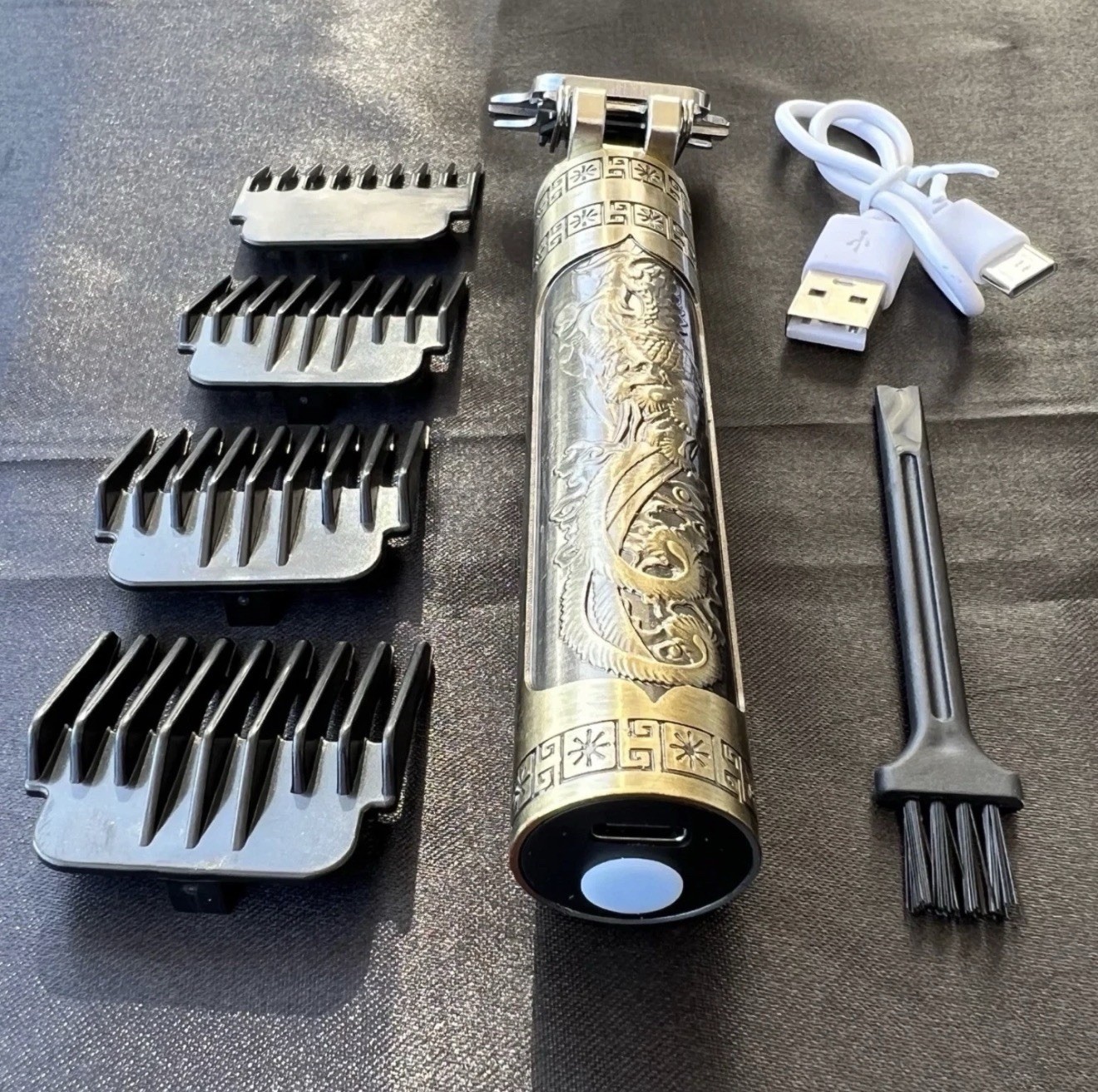 Vintage T9 Barbeador Dragon Beard Hair Trimmer Cutter Machine for Men