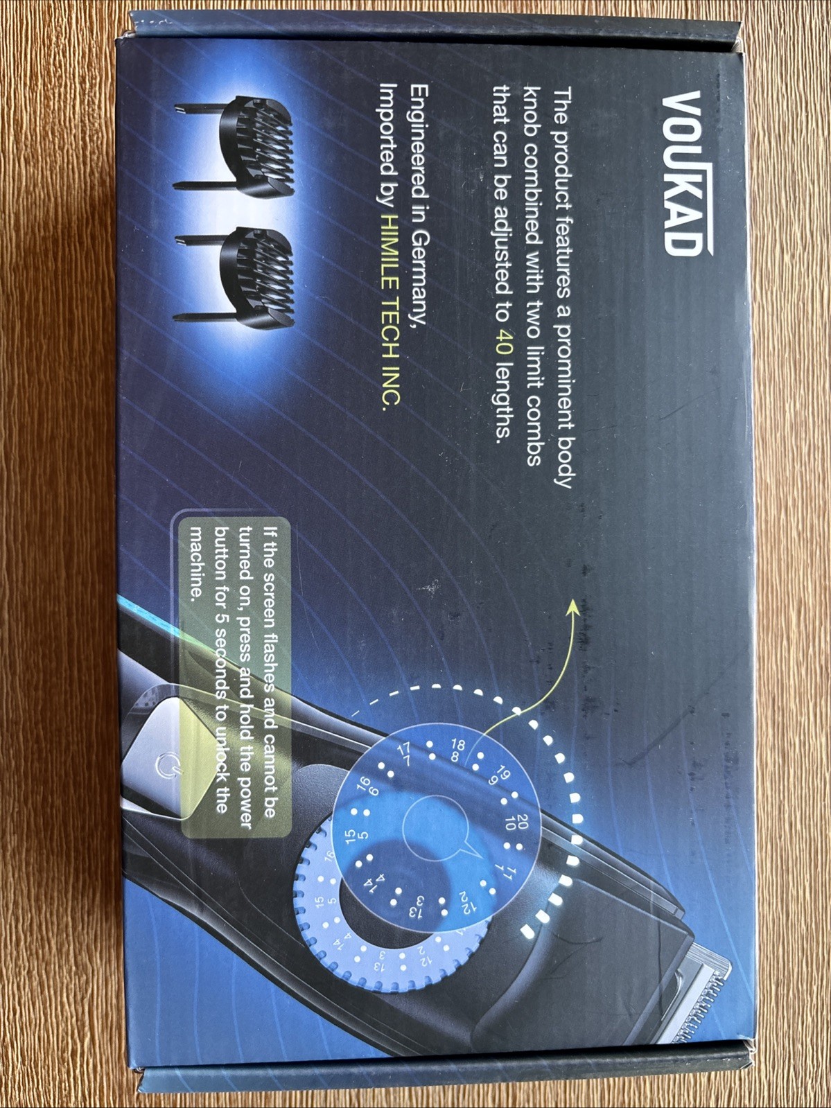 Voukad 3 In 1 Trimmer Set NLQ-H1906