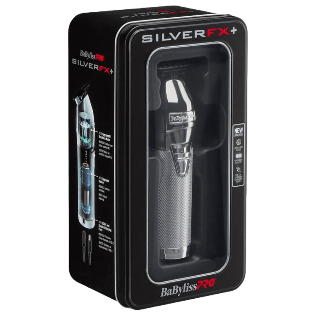BaByliss PRO SILVERFX+ All-Metal Lithium Outlining Trimmer | FX787NS