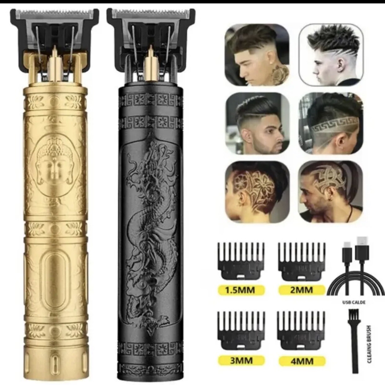 T9 Hair Clipper Repair Beard Shaving Body Hair Trimmer Clippers Corteiz Electric