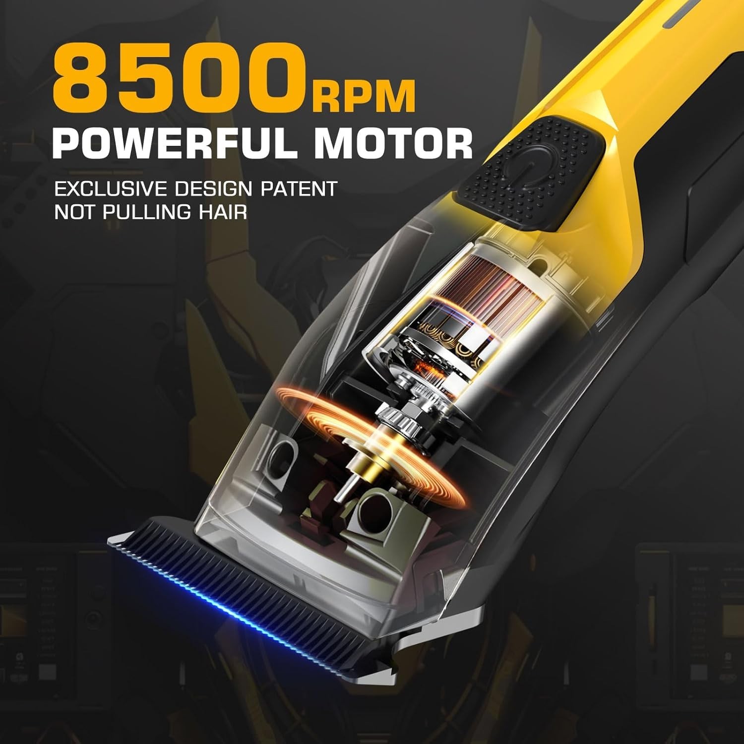 Professional Hair Clippers for Men,Professional Barber Clippers and Trimmer Set