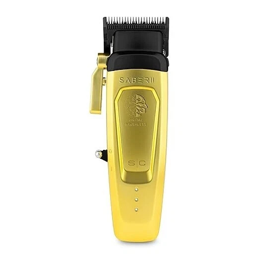 StyleCraft Saber 2.0 Cordless Clipper Gold SC METAL EDITION SC617M – BRAND NEW