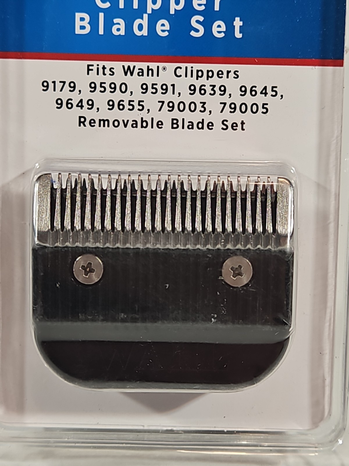 Wahl Clipper Detachable Cordless Hair Blade Replacement Set, Silver 2167
