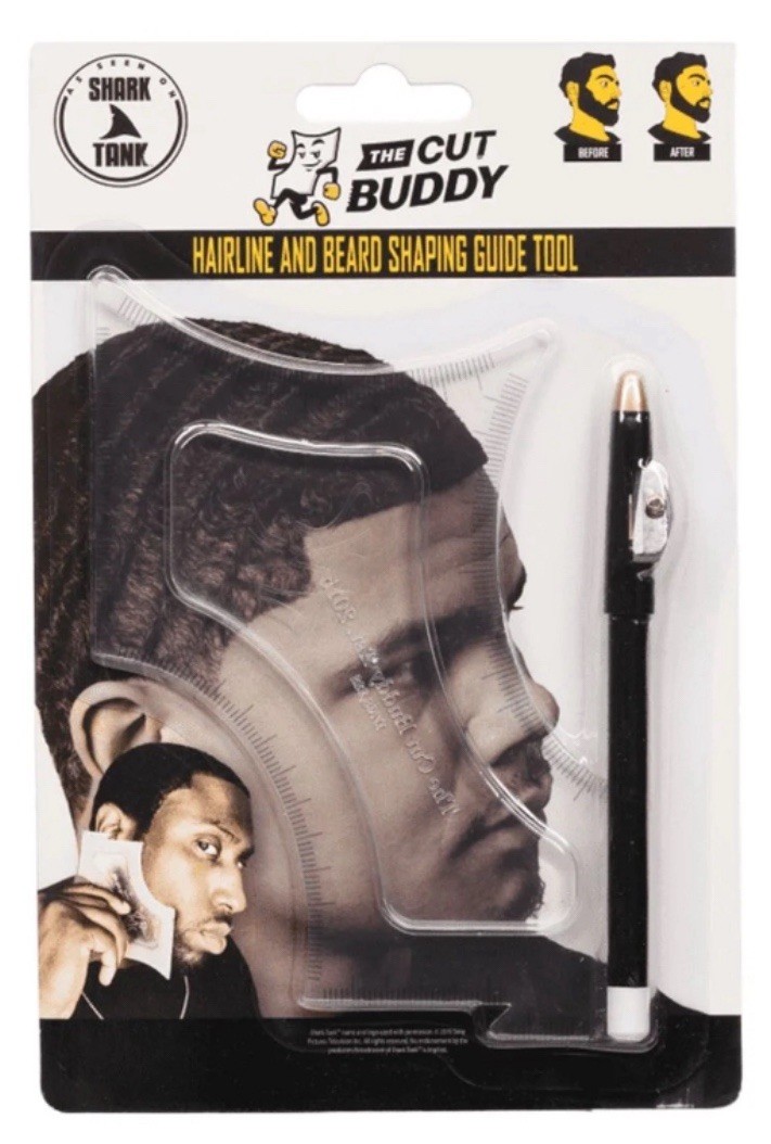 •LOT OF 2• THE CUT BUDDY• Hairline & Beard Shaping Tool + Pencil• SEALED• NEW
