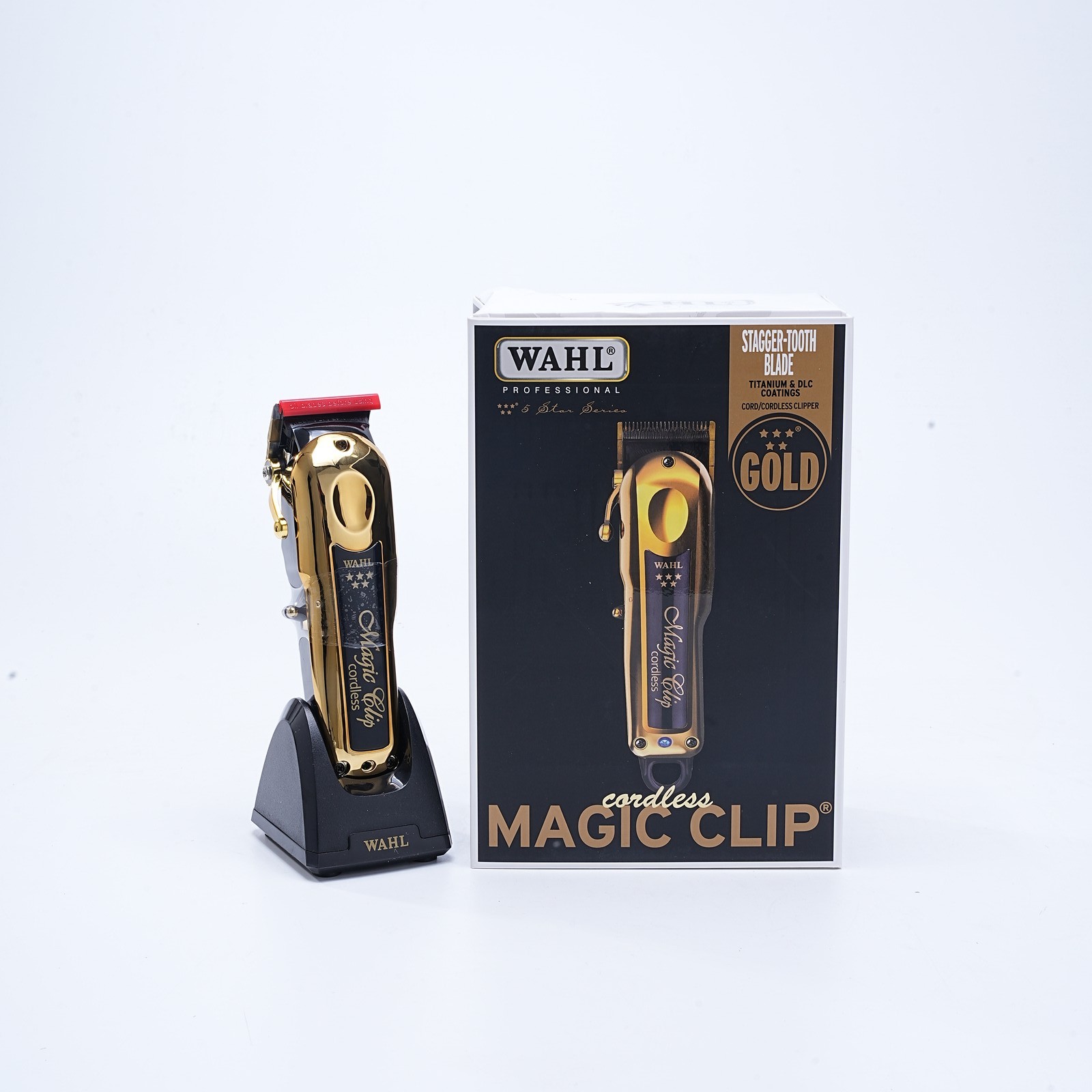 New Professional 5 Star Edition 8148-100 Gold Cordless Magic Clip -US