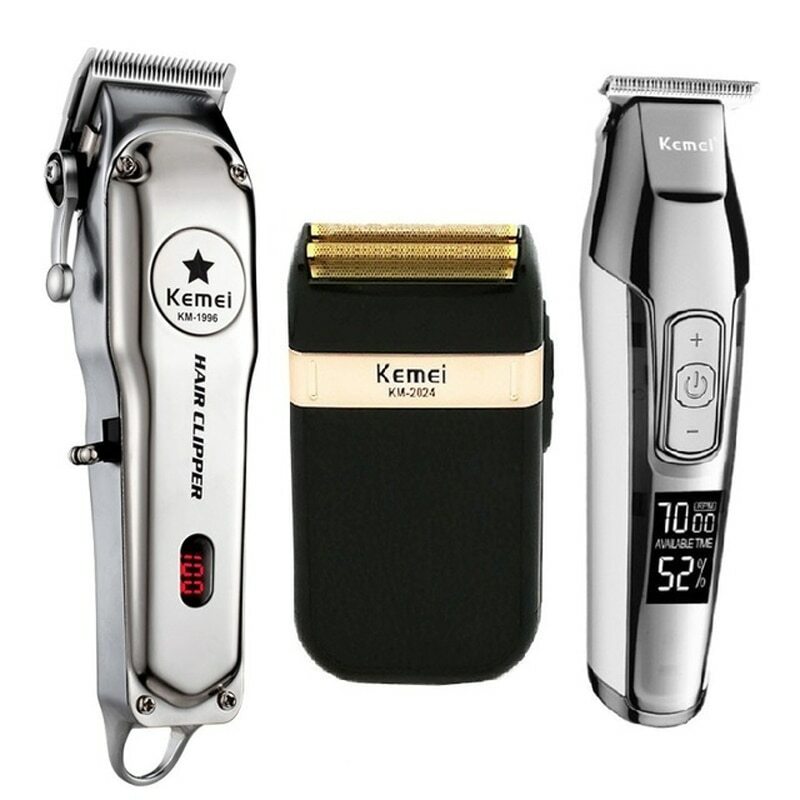 Mens Hair clippers – Facial hair shaper beard / sideburns – Nose hair trimmer