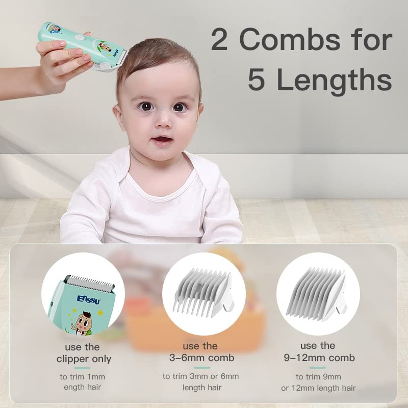 ENSSU Baby Hair Clippers Lower Noise Hair Clippers for Kids/Children