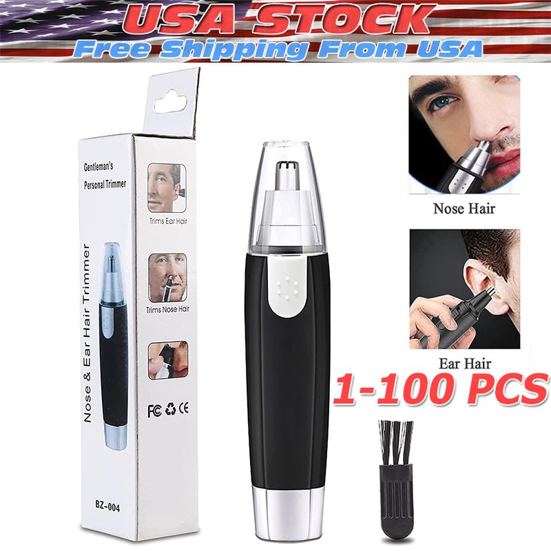 Electric Nose Hair Trimmer Shaver Ear Face Eyebrow Mustache Beard Shaver Clipper