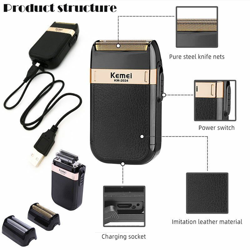 Professional Trimmer Barber, Salon, Hair Cut, Clippers,3D Electric Shaver NEW