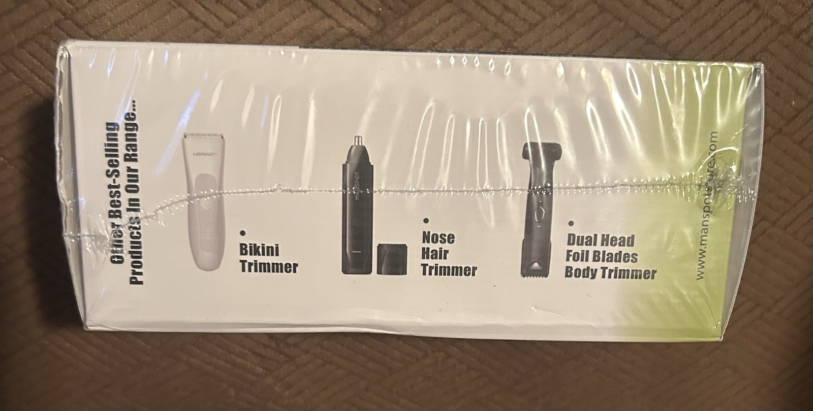 Manspot Ceramic Body Trimmer No Snags No Ingrowns No Nicks No Cuts Wet Dry