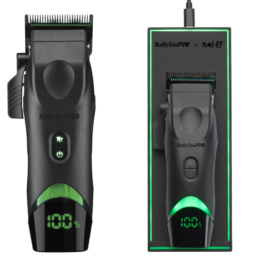 BaBylissPro Tomb45 Wireless-Charging Hair Clipper – BRAND NEW | FXT45C + Pad