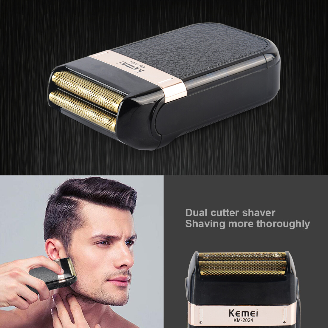 Men’s Electric Shaver Trimmer Razor Rechargeable Hair Beard Shaving Machine