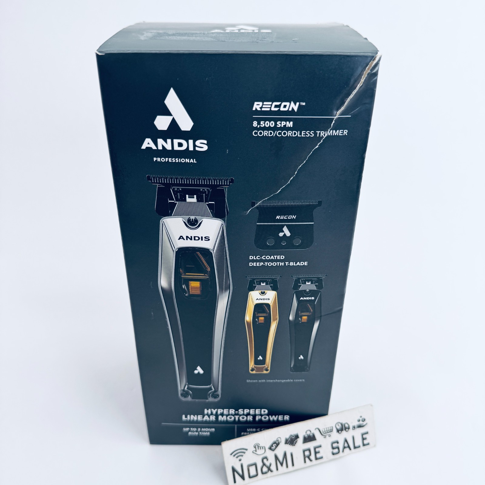 Andis 562703 Recon Professional Barber Vector Motor Beard & Hair Cordless Trimme