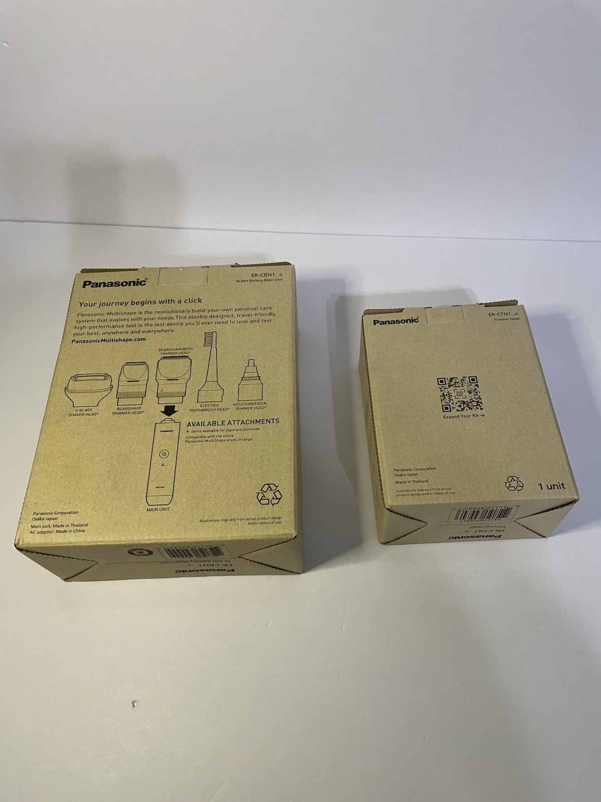 Panasonic MultiShape Electric Trimmer Main Unit + Beard/hair Trimmer Head 39 Set