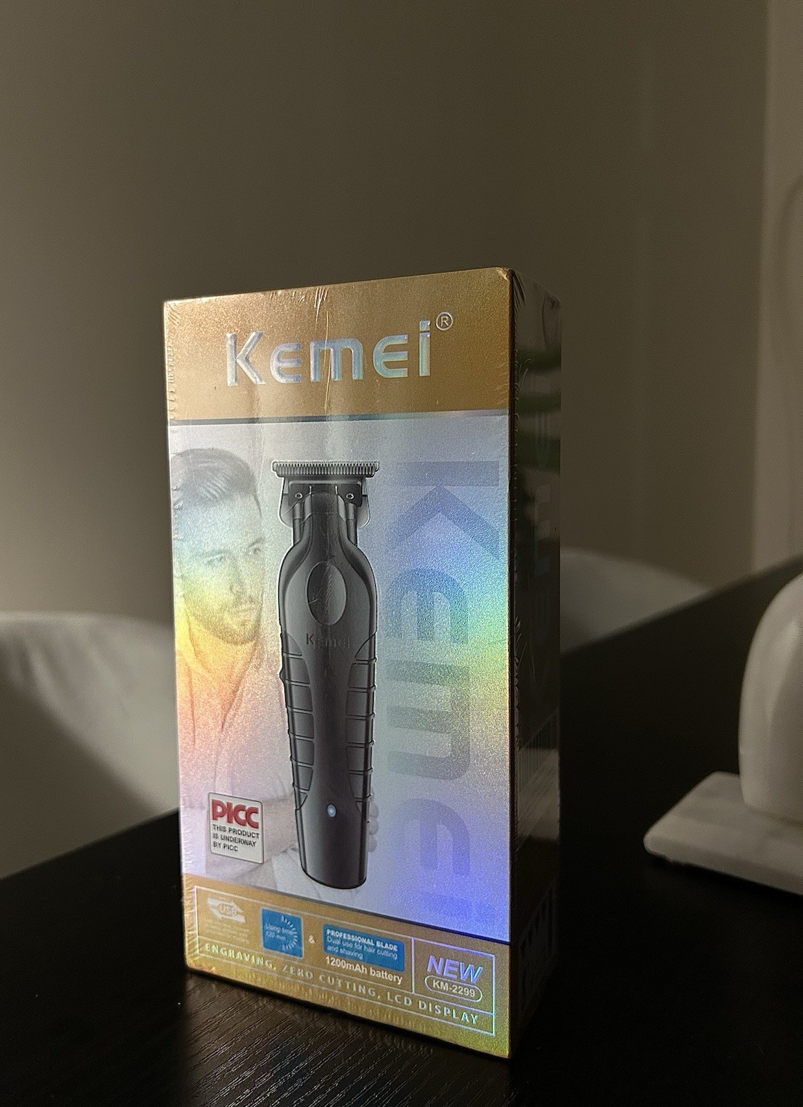 Kemei-2299 Cordless Hair Trimmer & Clipper Professional Electric Cutting Machine
