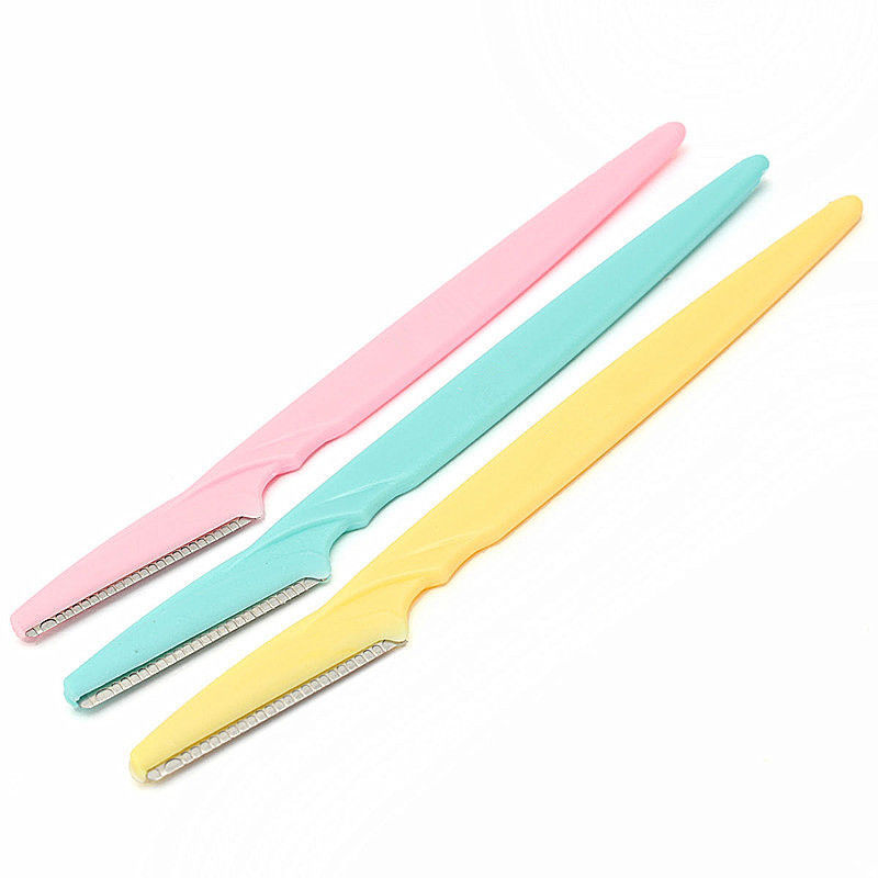 6~36 PCS Women Face & Eyebrow Hair Removal Safety Razor Trimmer Shaper Shaver