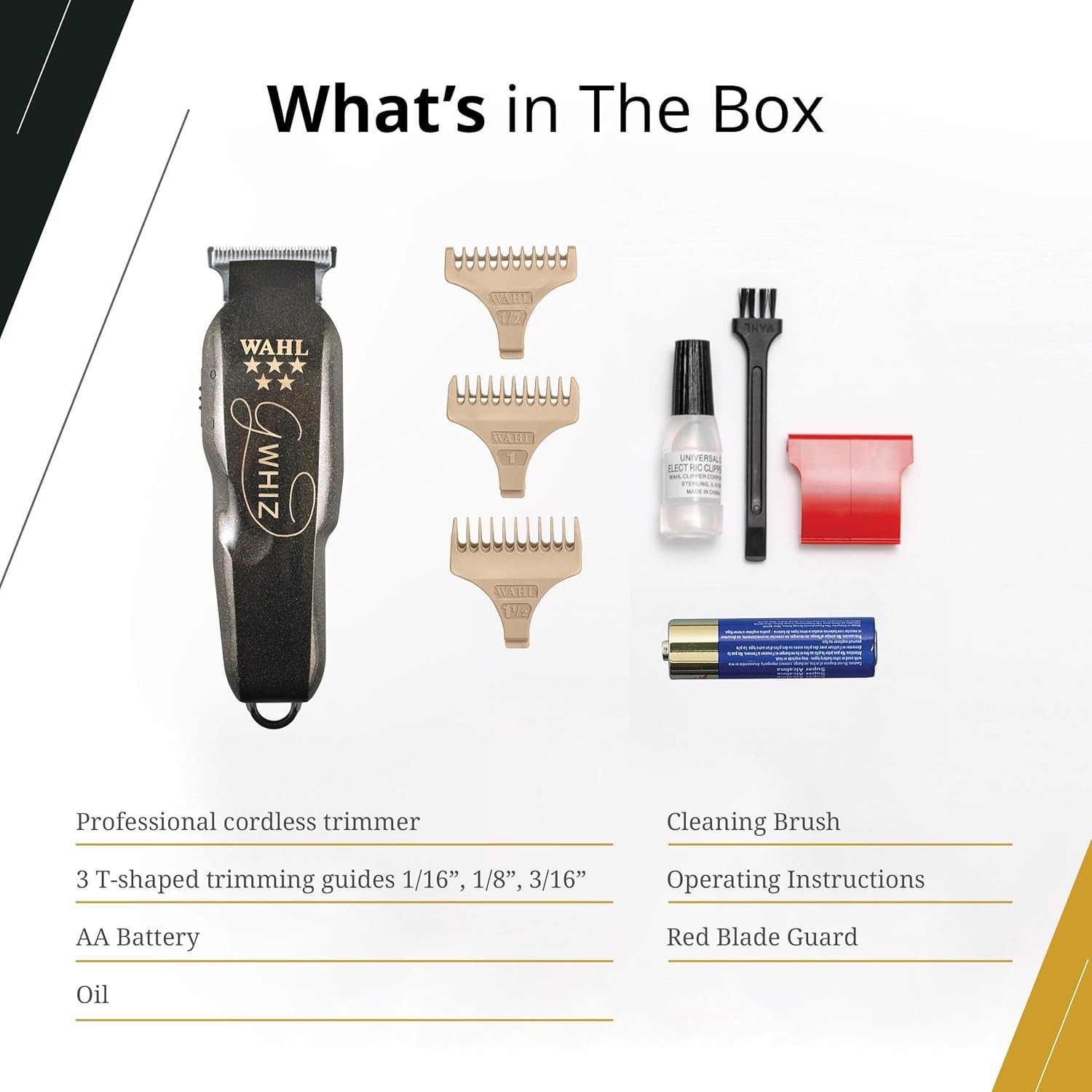 Wahl G-Whiz Battery Powered T-Blade Trimmer