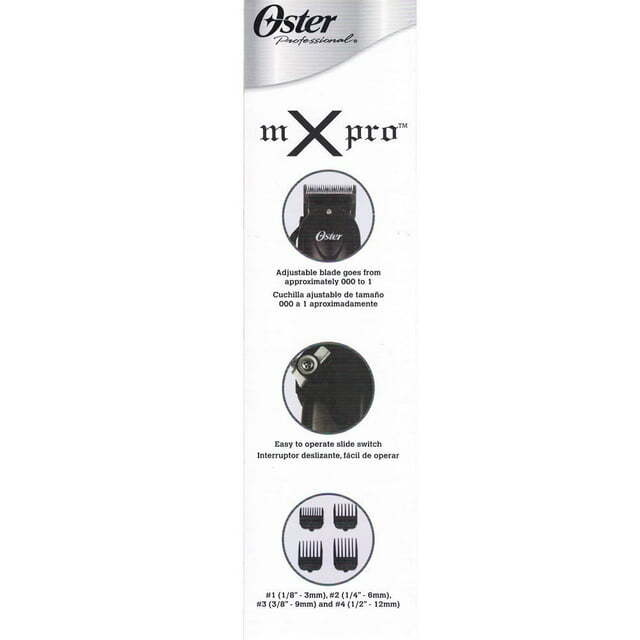 Oster MX Pro High Speed Adjustable Hair Clipper Cut Wet/Dry Blend Fade