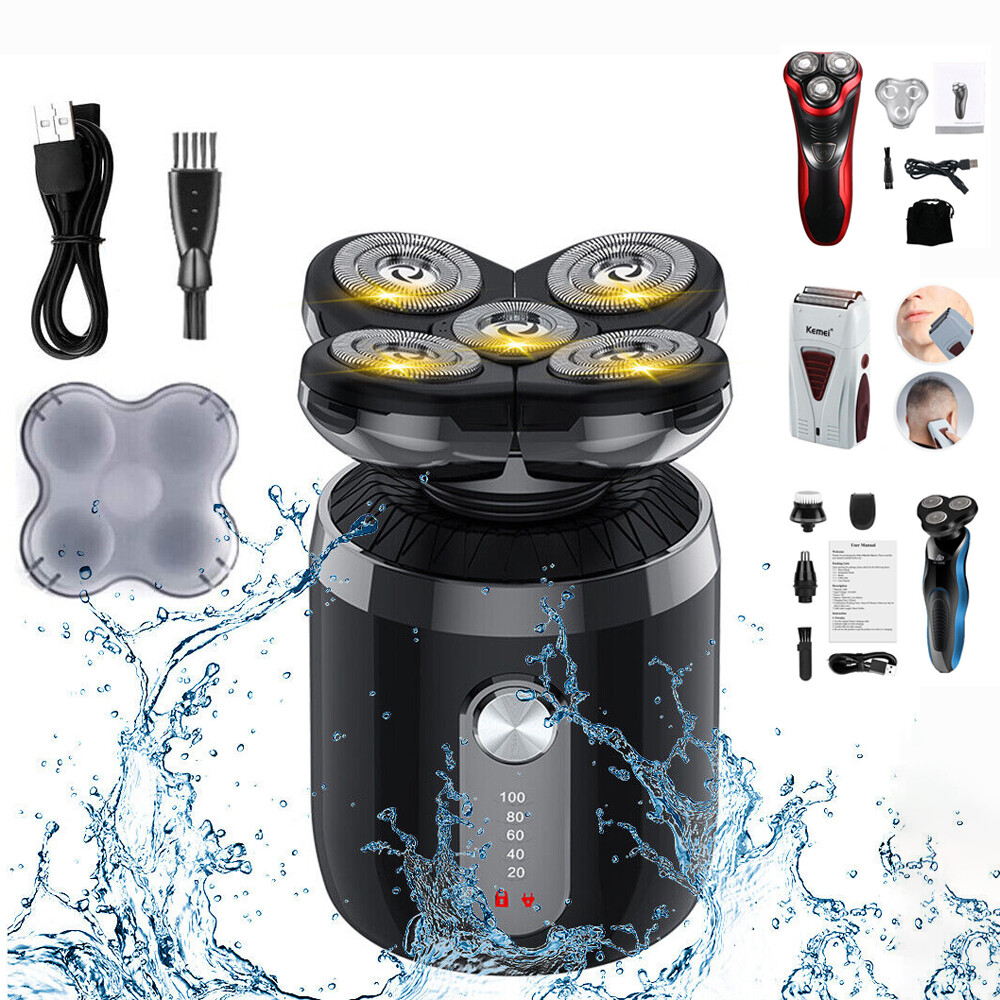 Best Bald Head Shaver ,Electric Shavers Razor Smooth Skull Cord Cordless Wet Dry