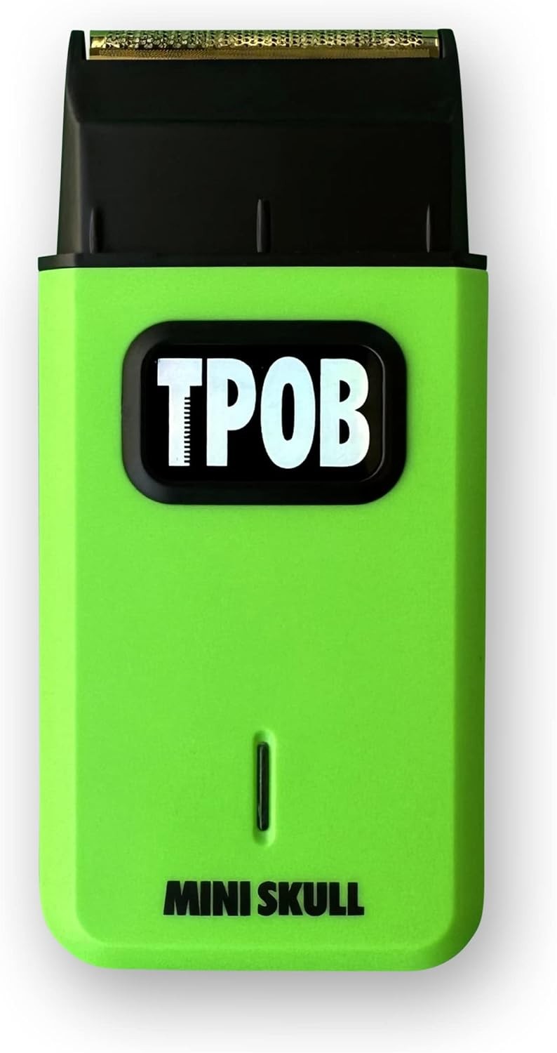 TPOB Slime 2 Barber Hair Clippers Trimmer Shaver Set for Men with Matte Green Ca