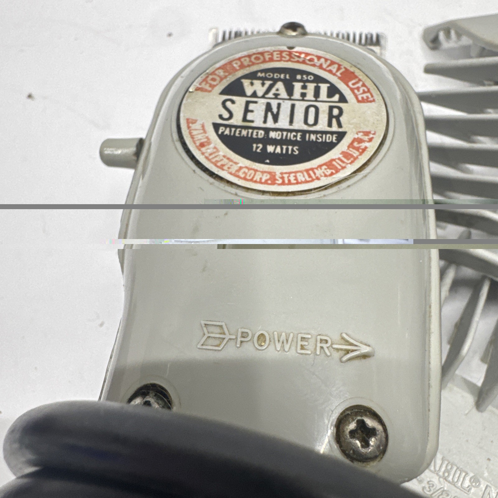 Wahl Senior Model 850 Wahl Designer Corded Electric. working needs cleaning