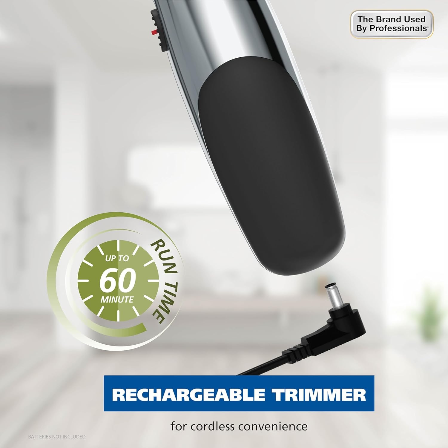 Wahl Groomsman Rechargeable Beard & Nose Trimmer Kit, 7 Guides