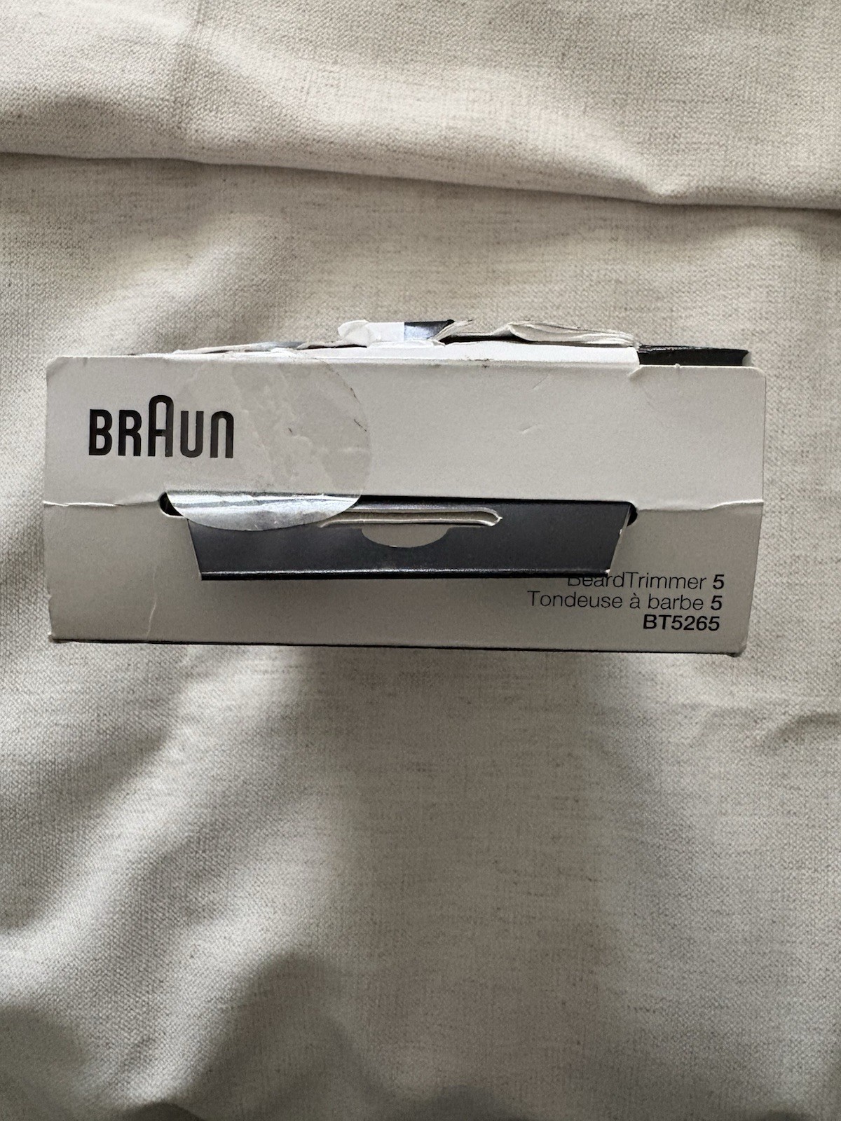 Braun BeardTrimmer 5 BT5265 Trimmer Cordless Wet/Dry 0.5-20mm Black/Silver