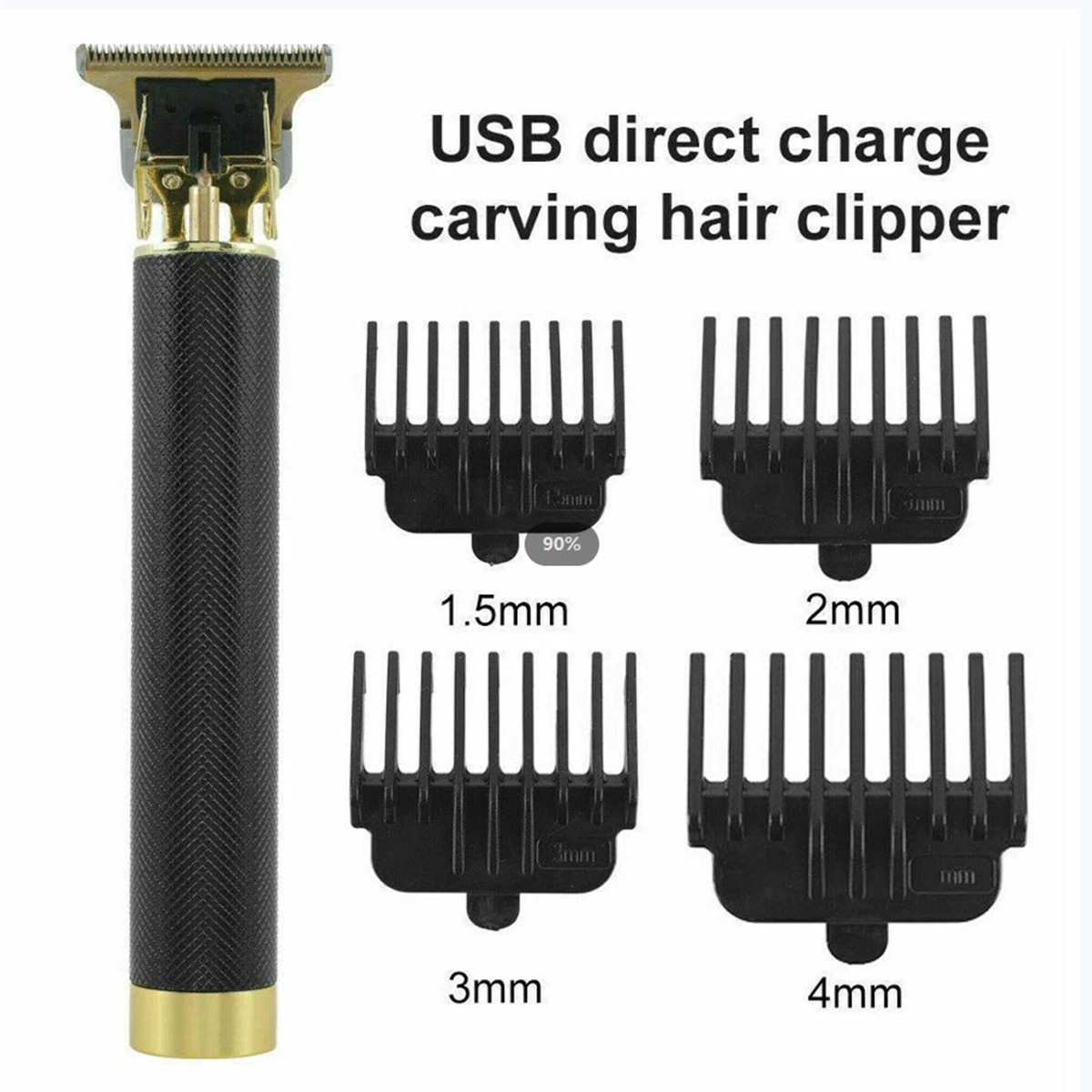 Professional Hair Clippers Trimmer Cutting Beard Cordless Barber Shaving Machine