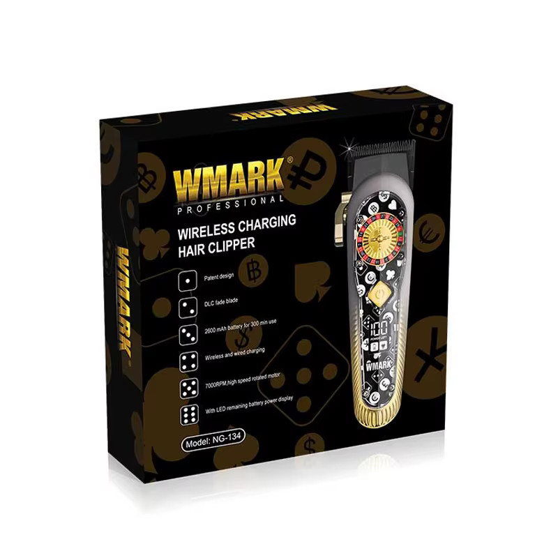 WMARK NG-134 Professional Hair Cutting Machine – Cordless and Silent
