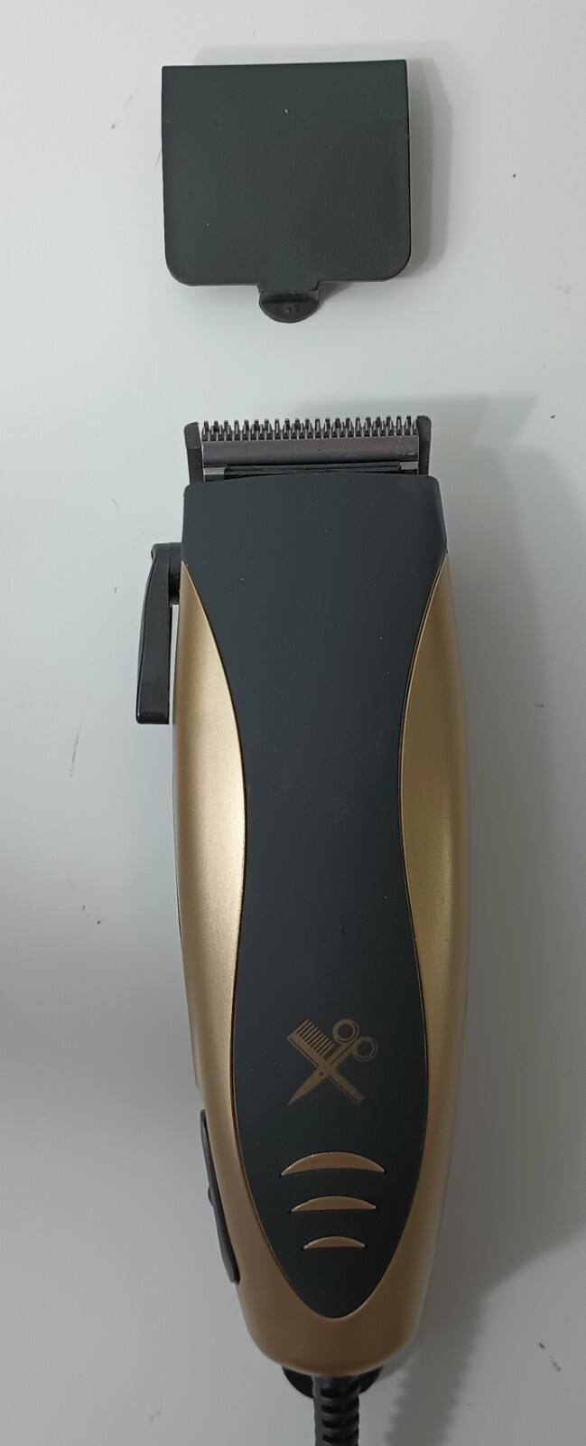 Pro Clipper 9 Piece Kit Hair Cut Fade Detail Black Gold Cutting Edge New