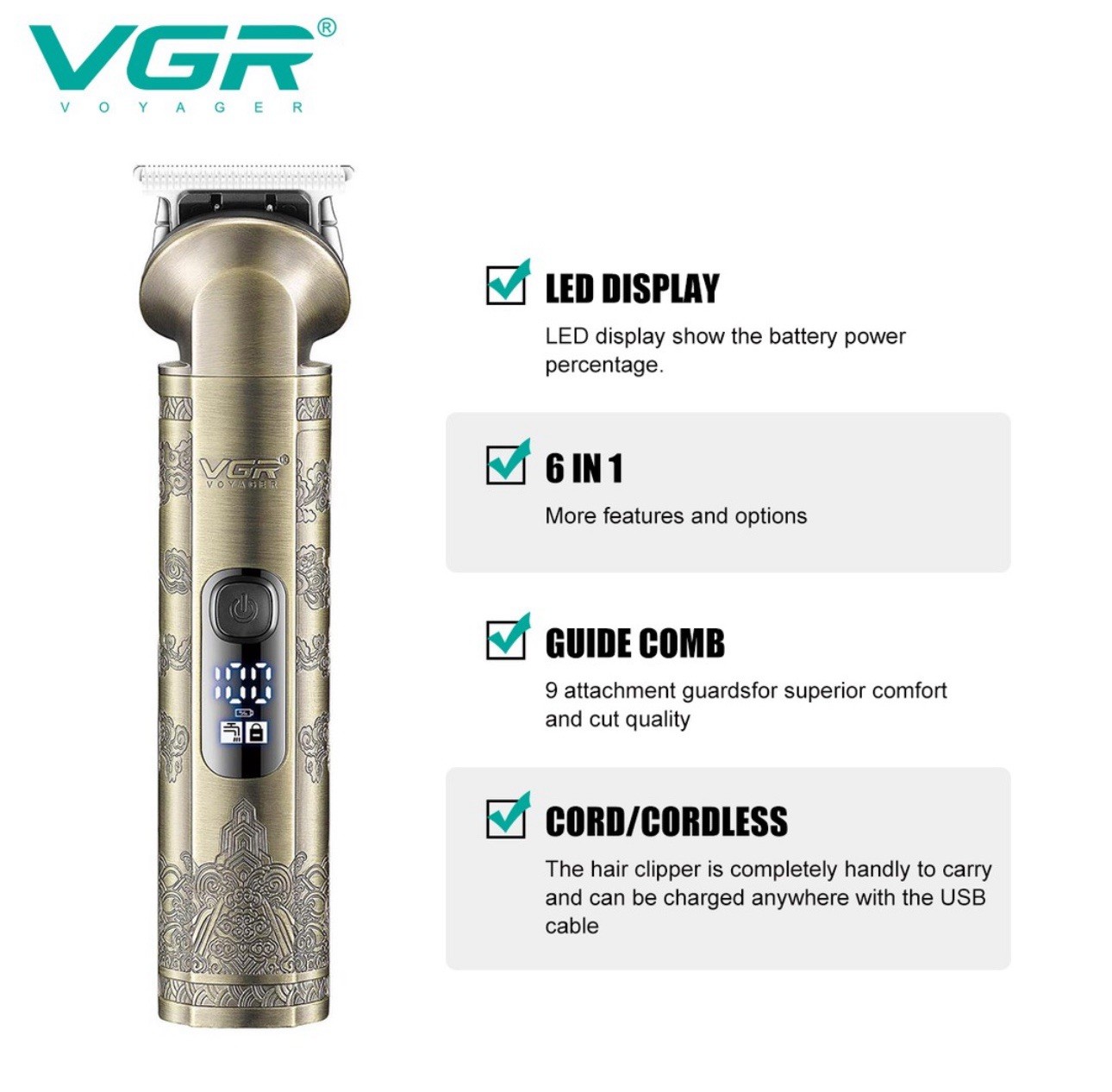 VGR V-109 hair clipper