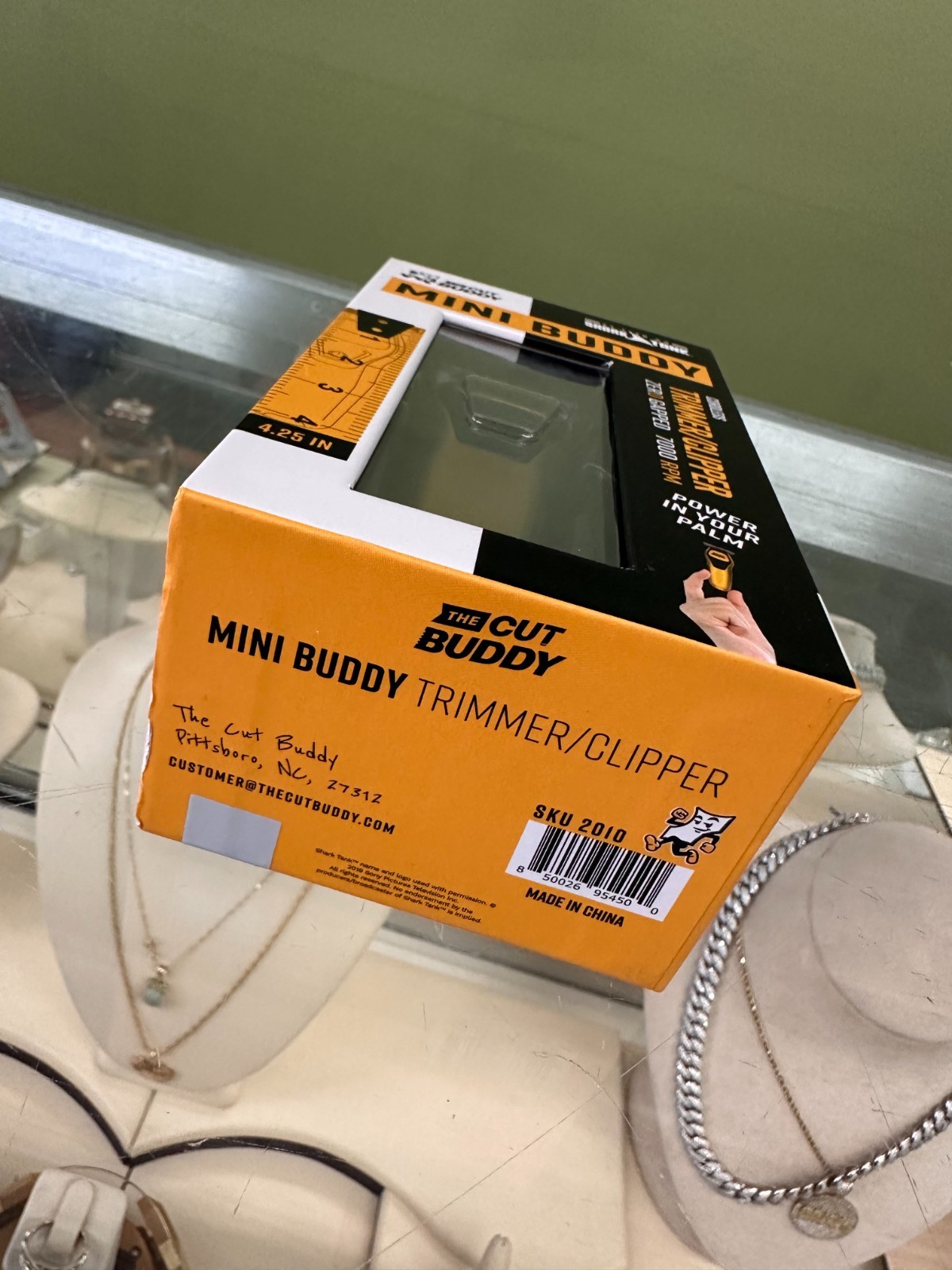 THE CUT BUDDY MINI BUDDY CORDLESS TRIMMER/CLIPPER -NEW-