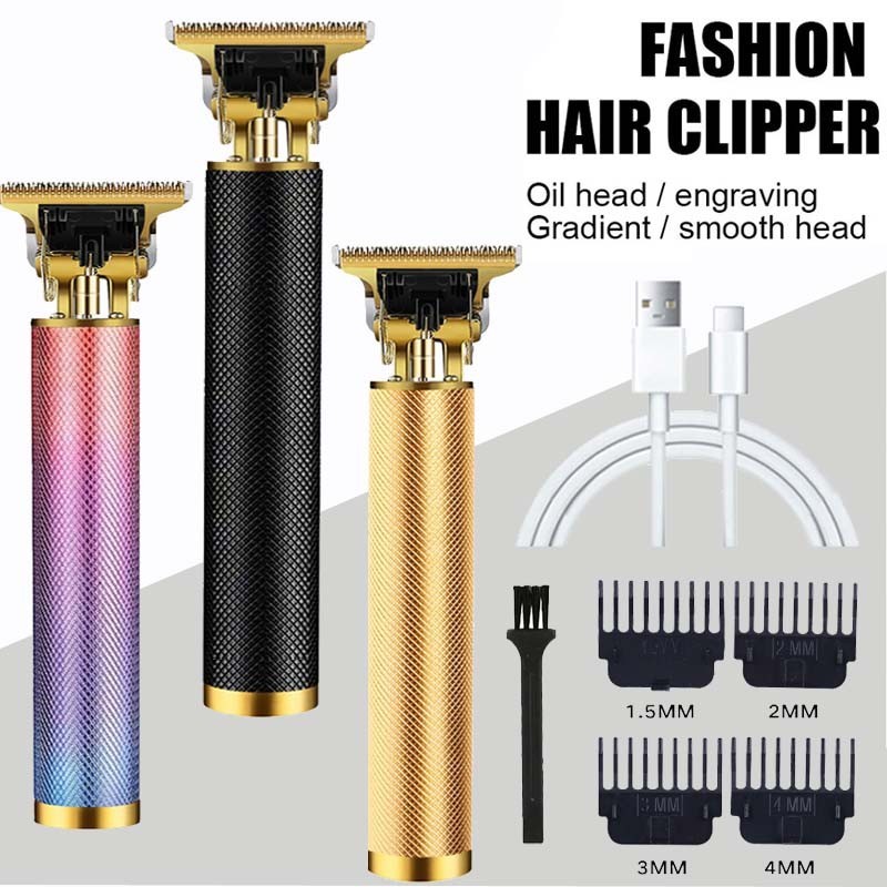 Professional Hair Clippers Trimmer Cutting Beard Cordless Barber Shaving Machine